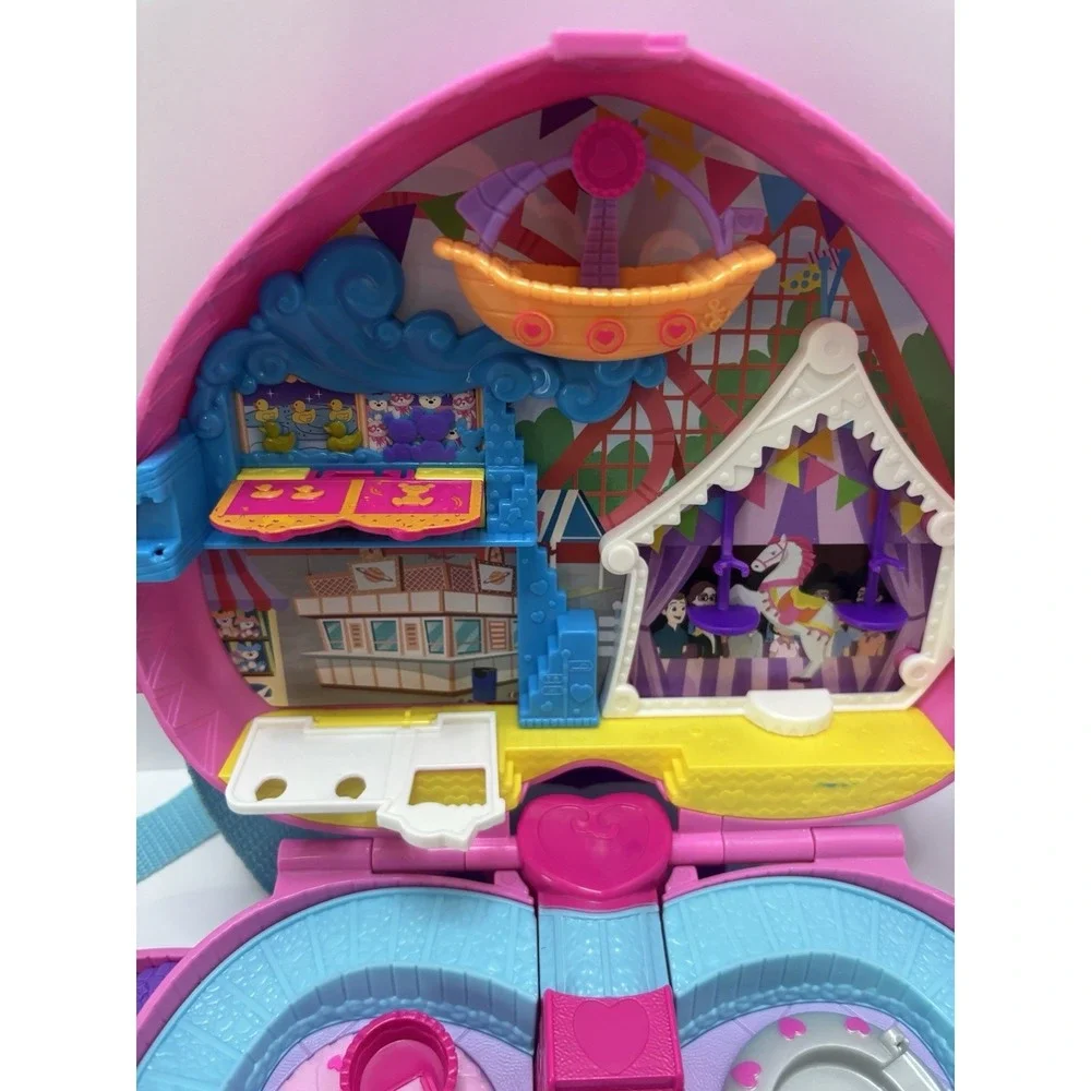 Polly Pocket Tiny‎ Is Mighty Theme Park Backpack Compact Playset Mattel 2019